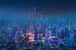 smart-city-abstract-line-dot-connect-with-gradient-line-design-big-data-connection-technology-concept-3d-render