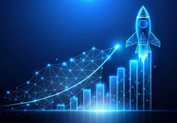 digital-rocket-launching-symbolizing-business-growth-success